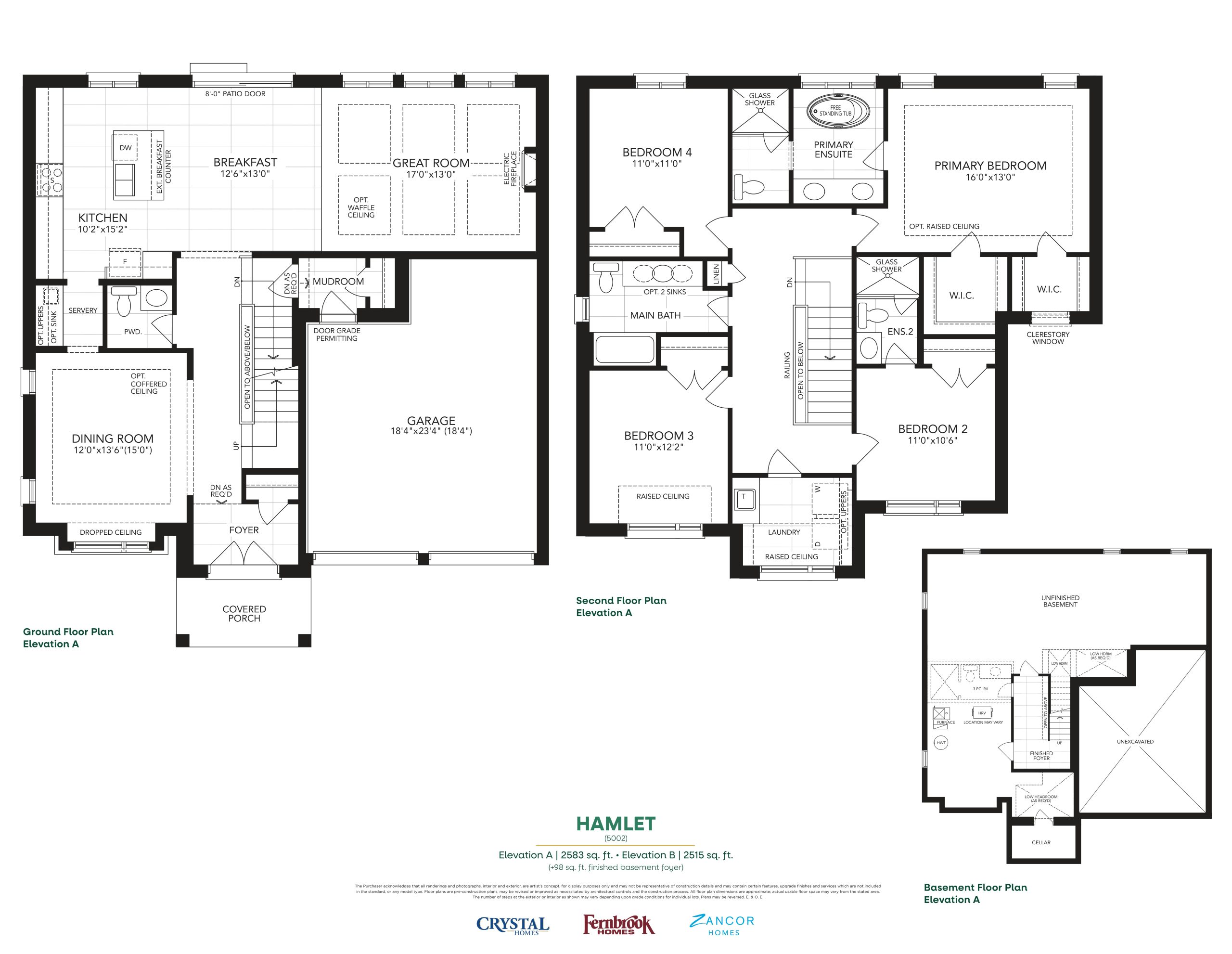 Hamlet floor plan
