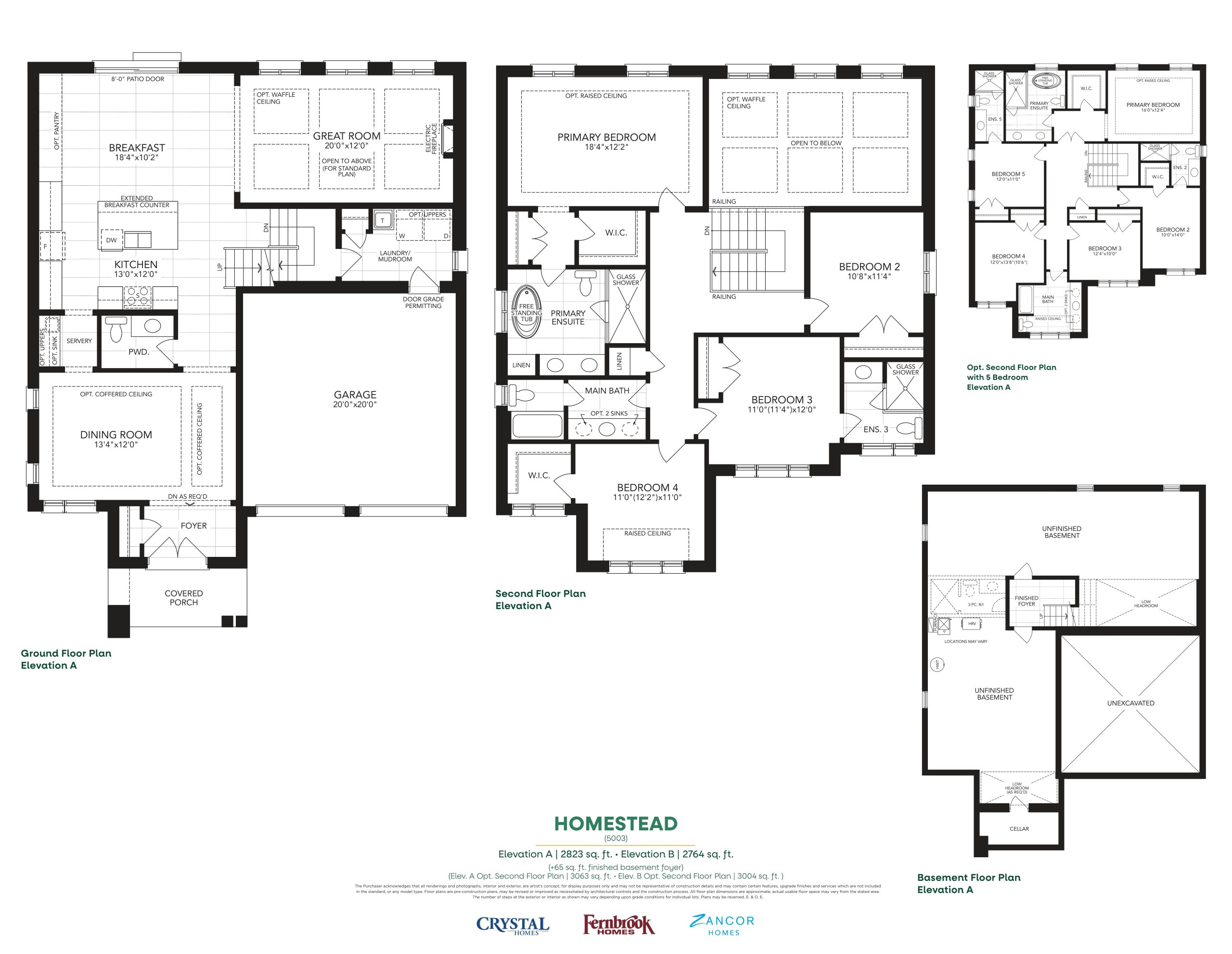 Homestead floor plan