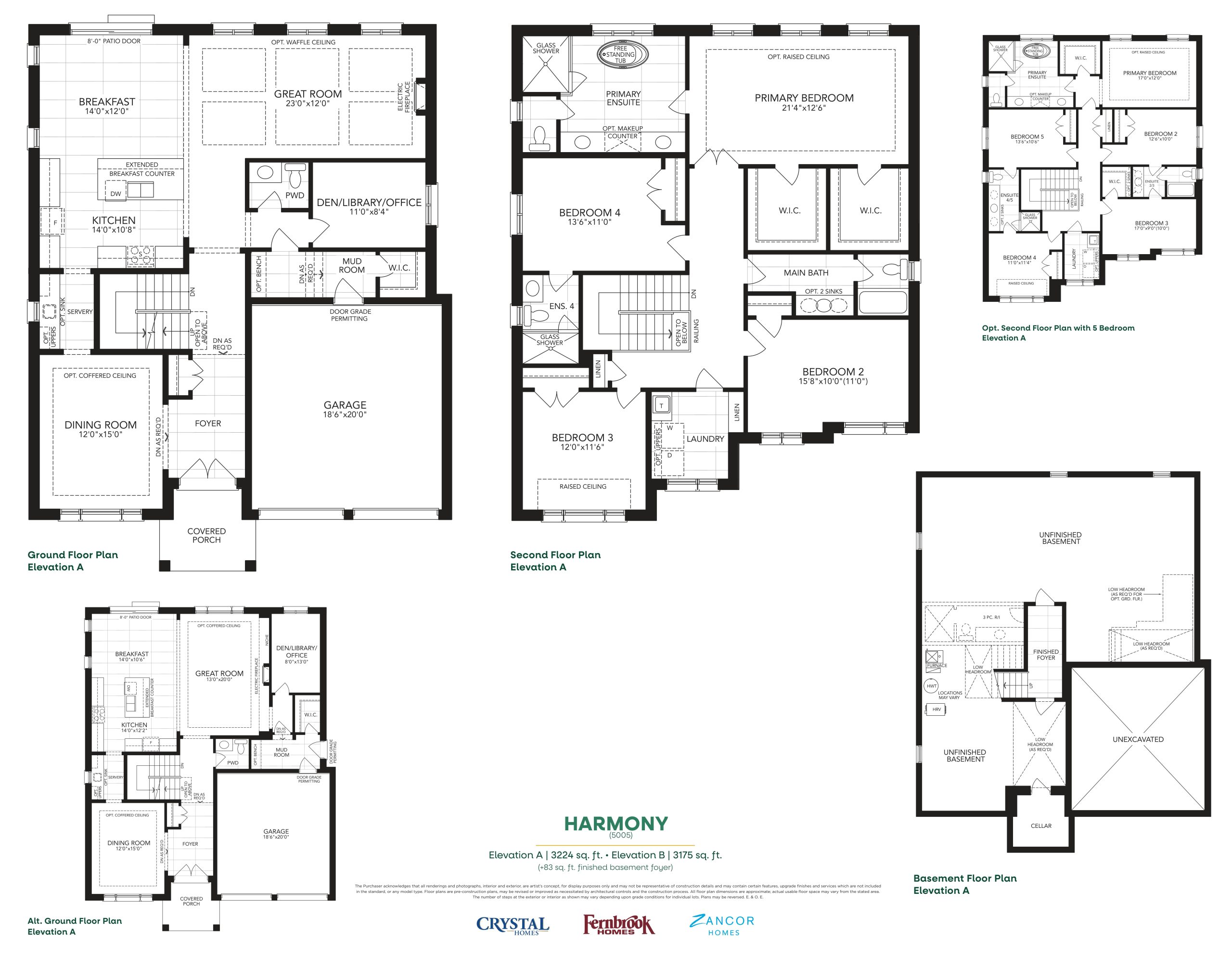 Harmony floor plan