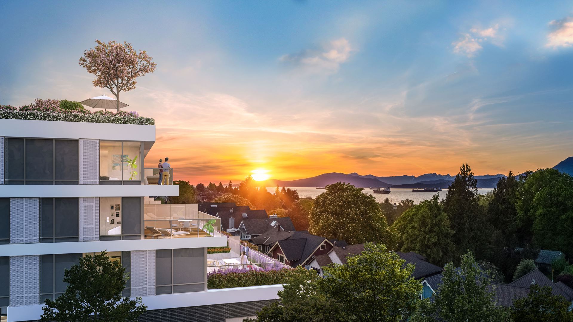 Kitsilano Block Condos, Vancouver. Artist’s rendering.