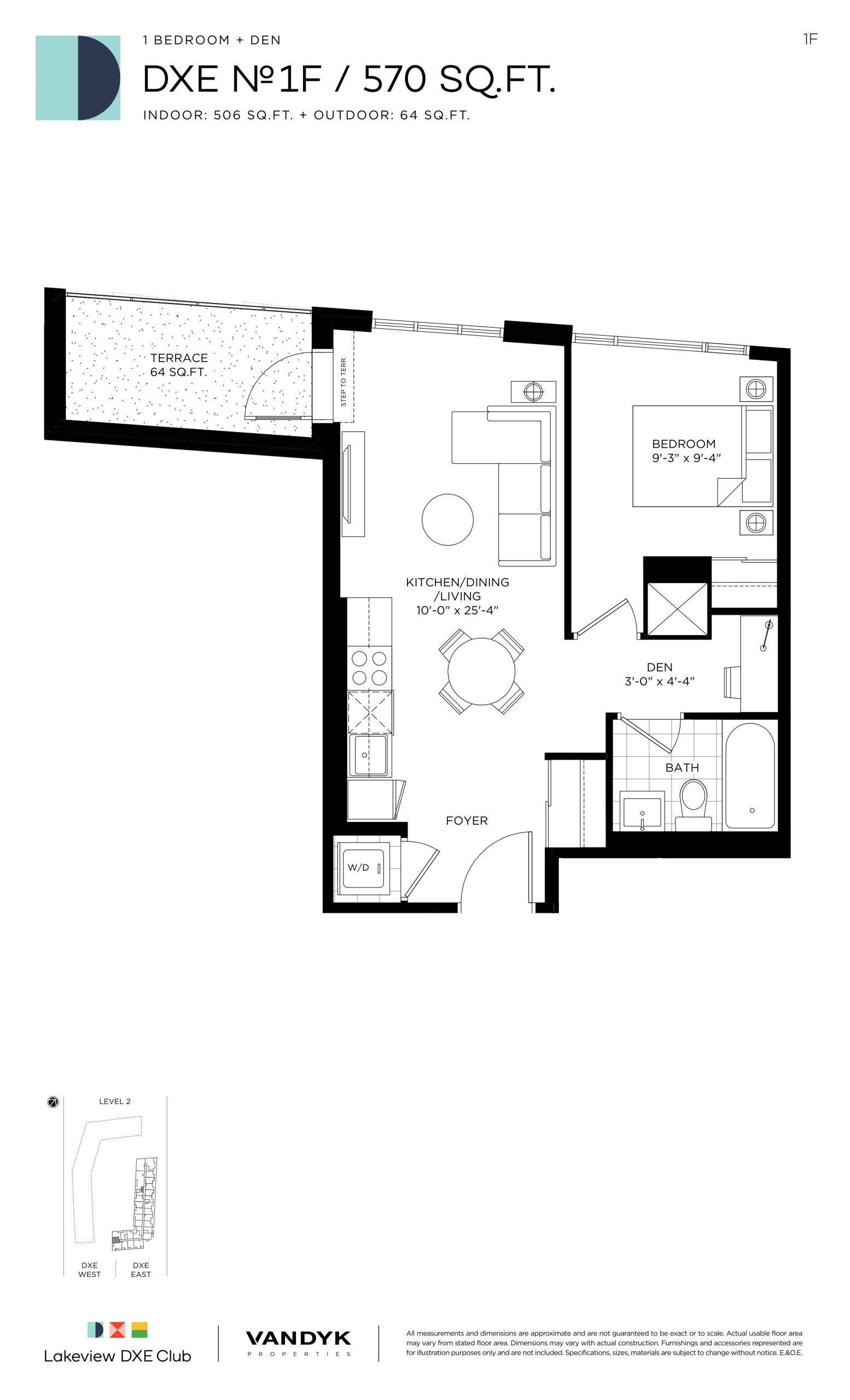 DXE No 1F floor plan