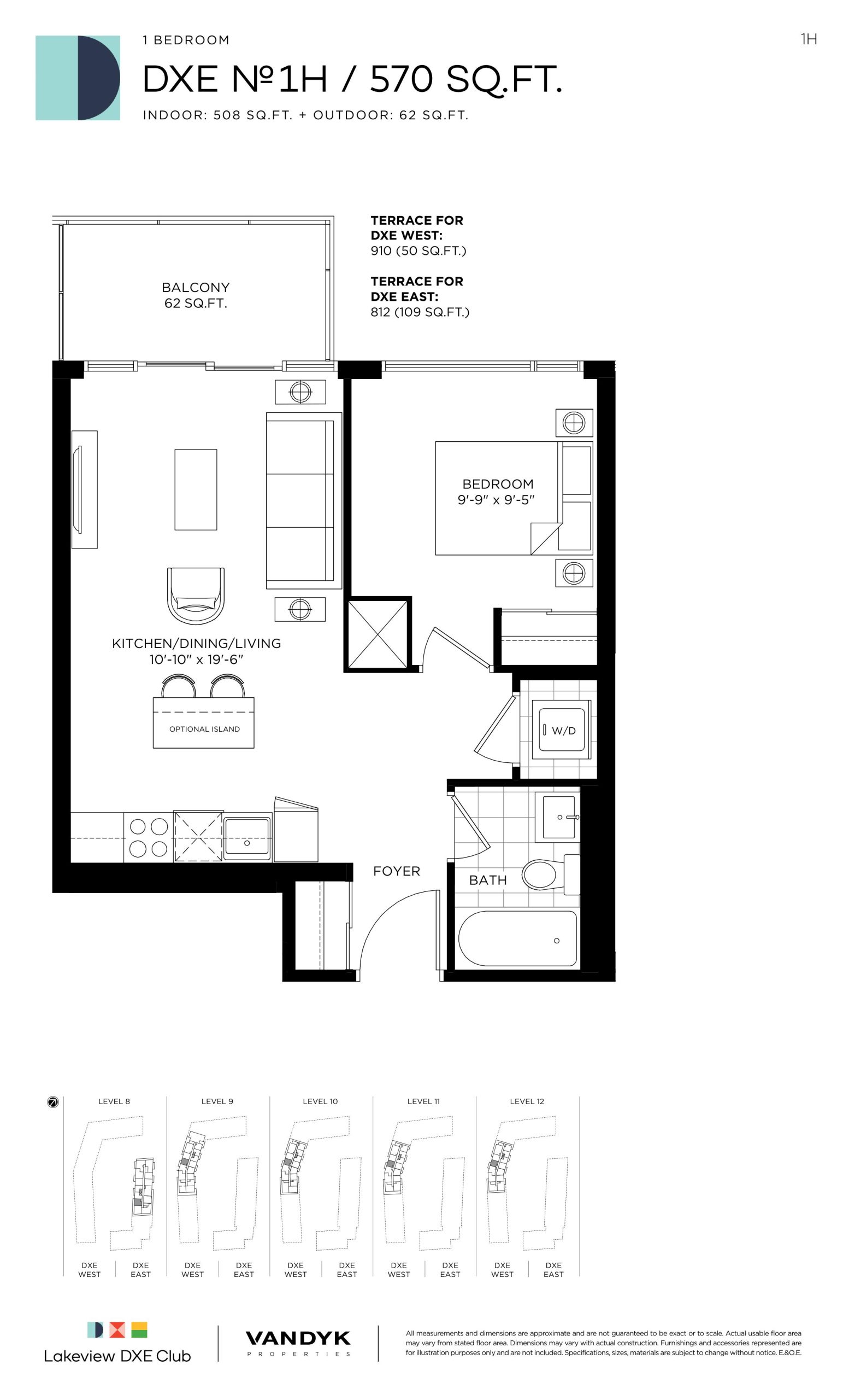 DXE No 1H floor plan