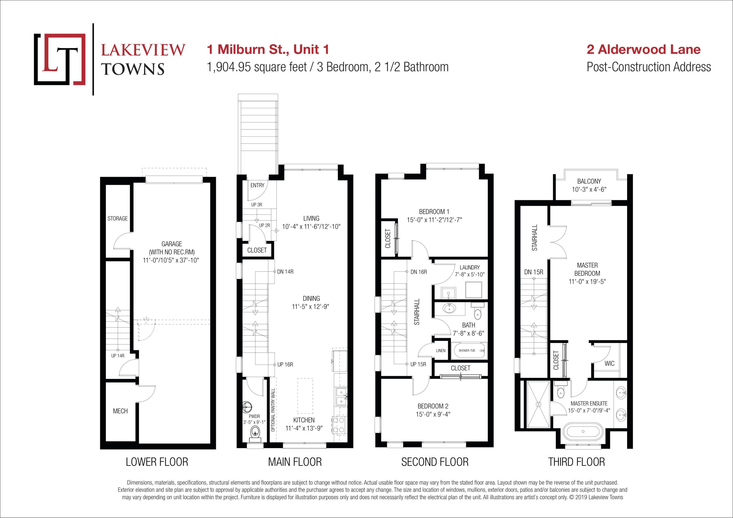 Unit 1 floor plan