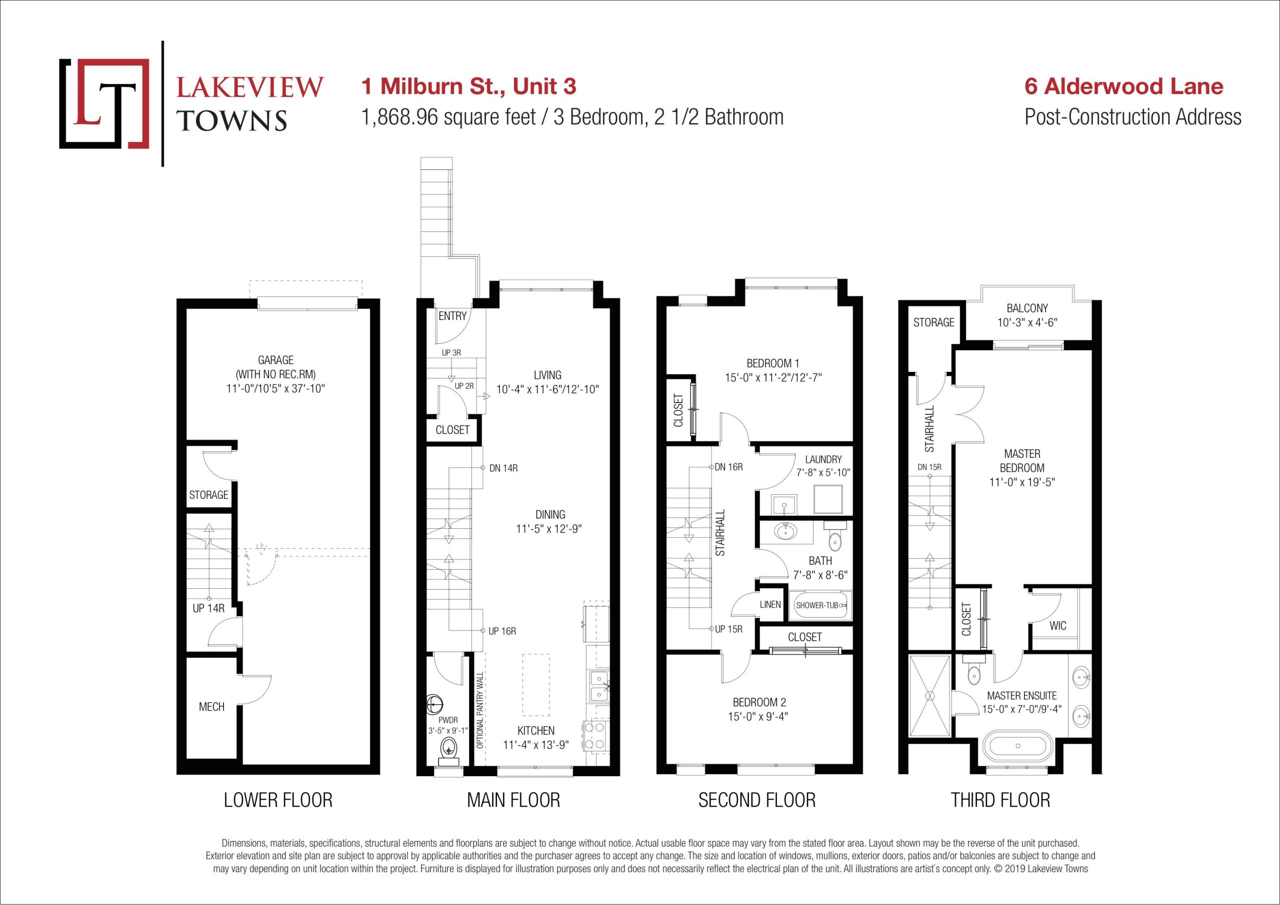 Unit 3 floor plan