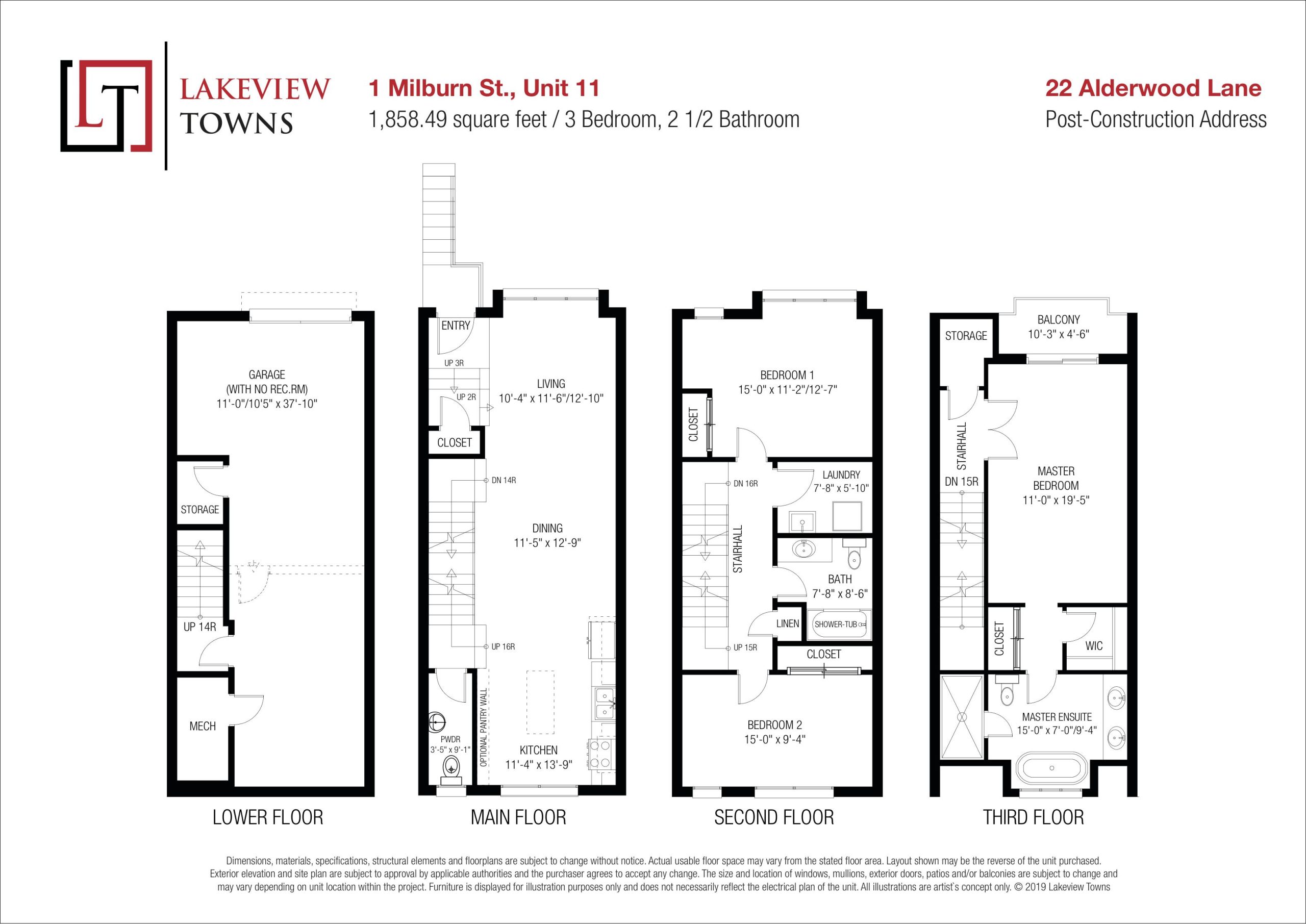 Unit 11 floor plan