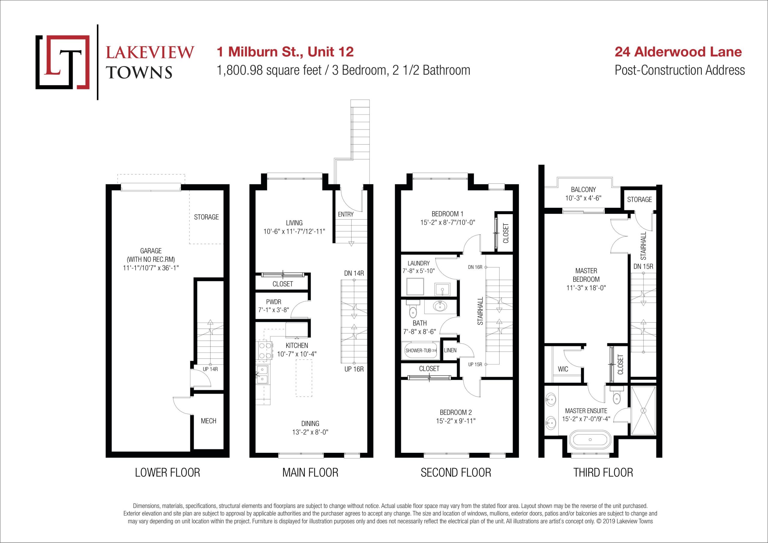 Unit 12 floor plan