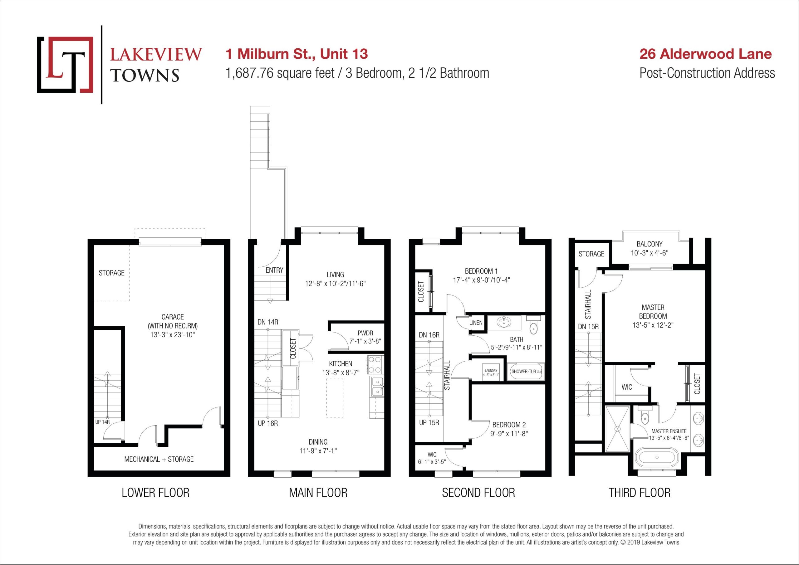 Unit 13 floor plan