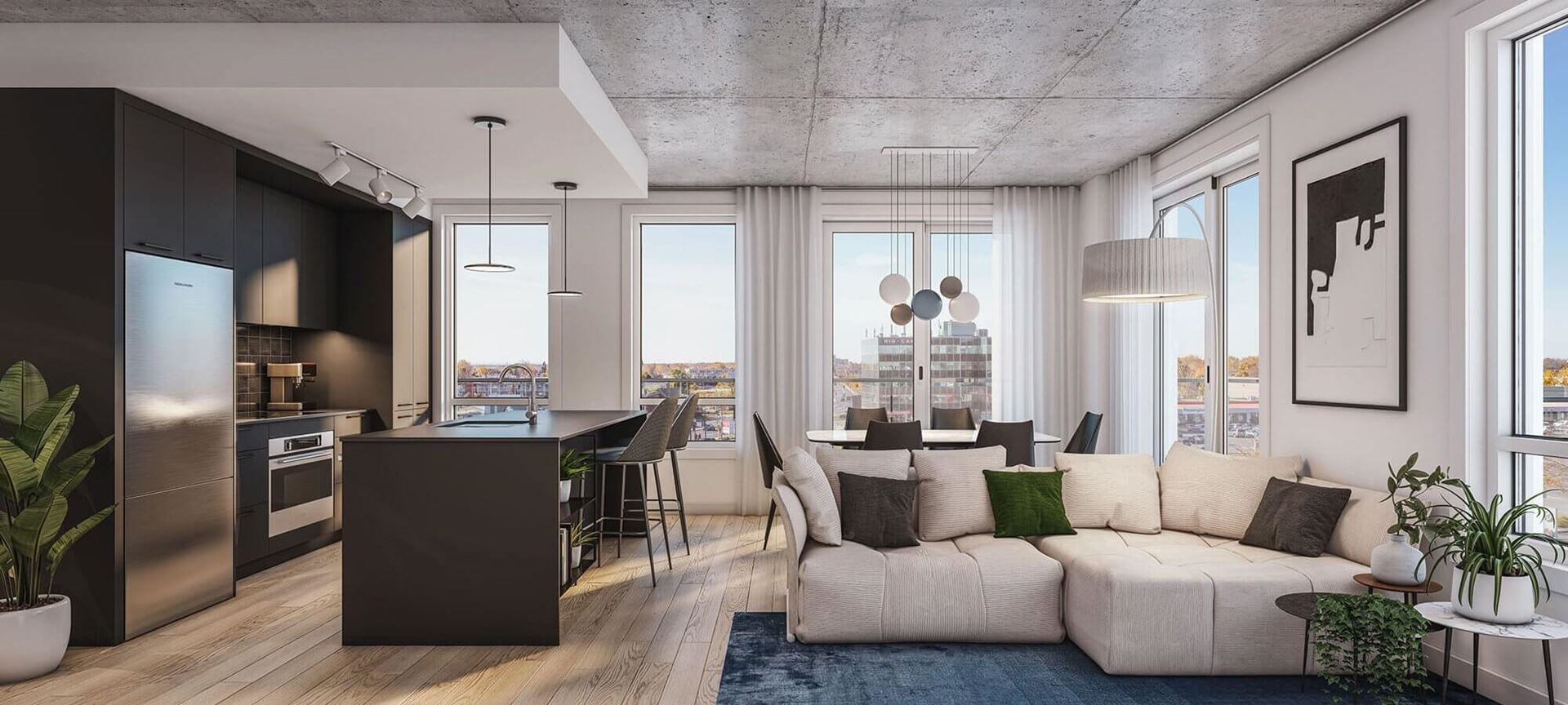 Le Newman in Montréal — rendering 7