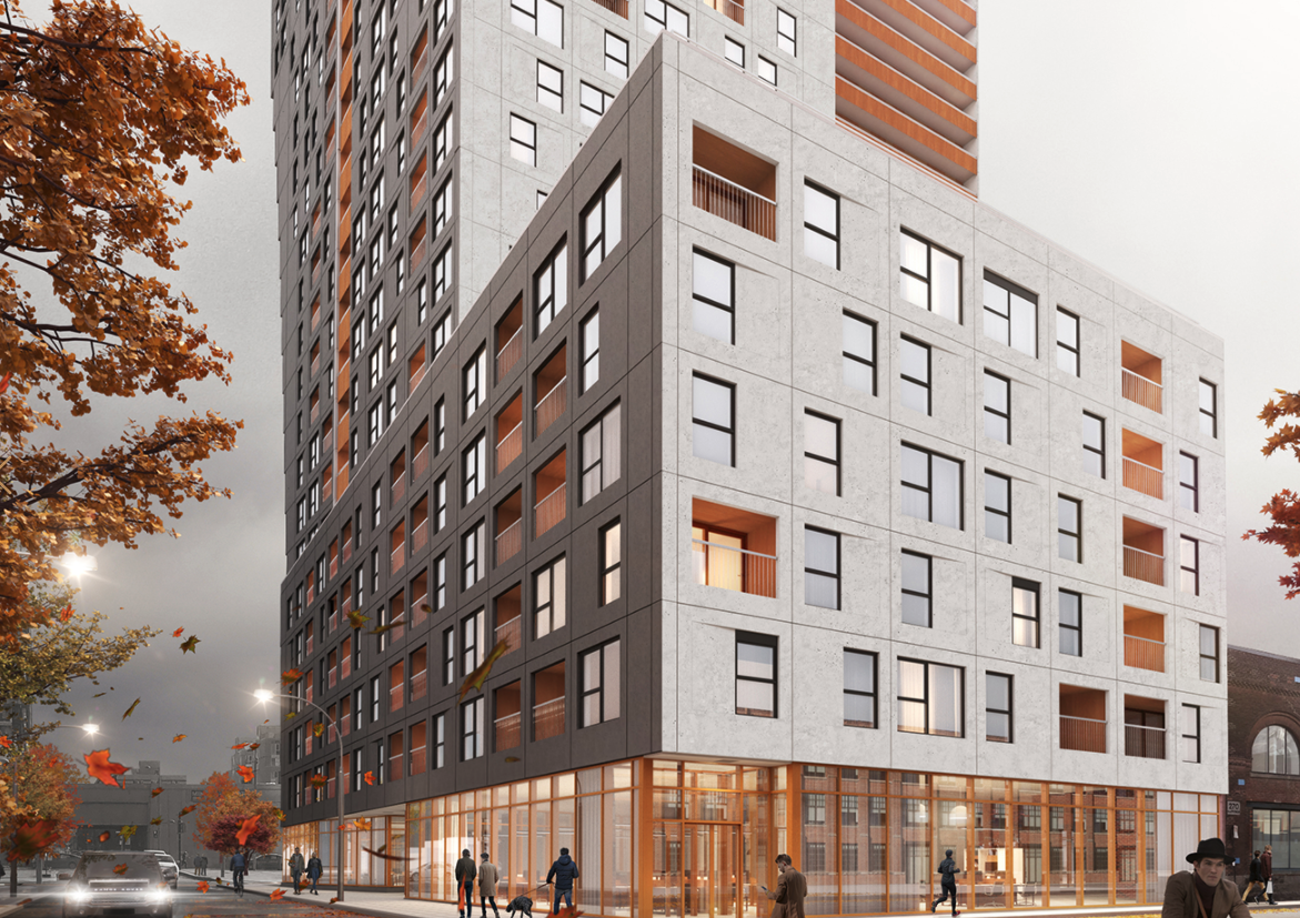 Odea Condos in Montréal — rendering 2