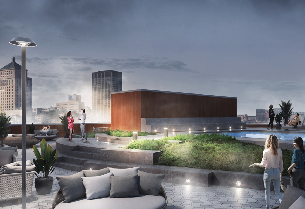 Odea Condos in Montréal — rendering 3