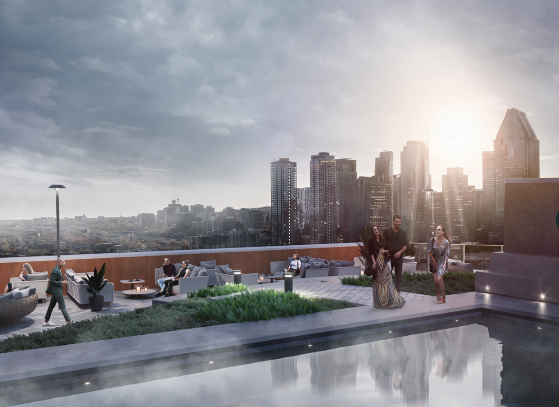 Odea Condos in Montréal — rendering 10