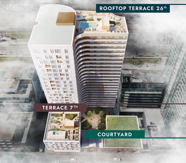 Odea Condos in Montréal — rendering 11