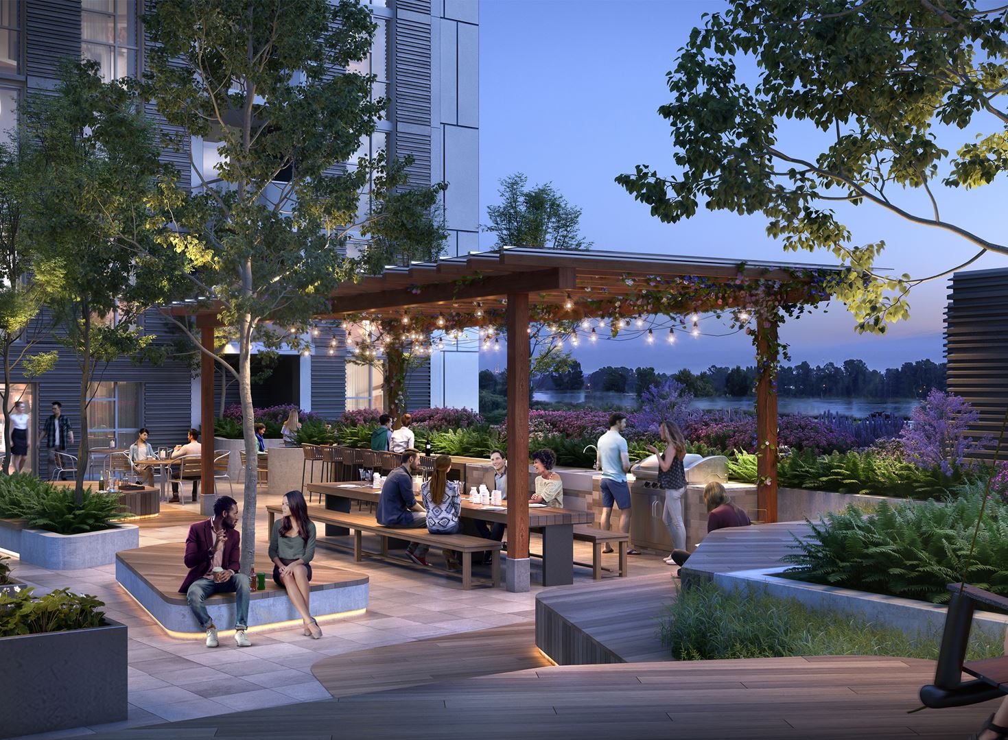 Paradigm Condos in Vancouver — rendering 3