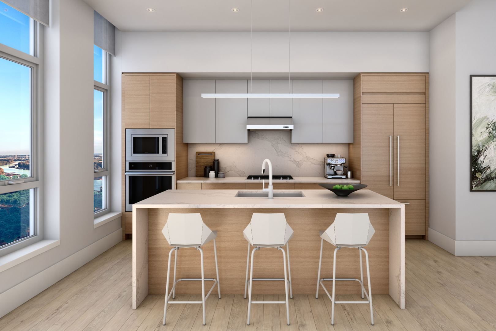Penthouse Collection in Vancouver — rendering 4