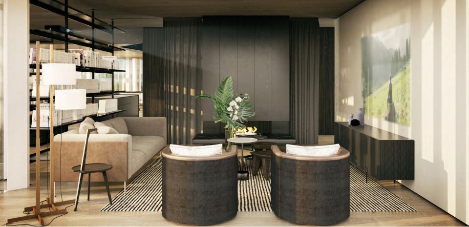 Piero Lissoni x Oakridge in Vancouver — rendering 5