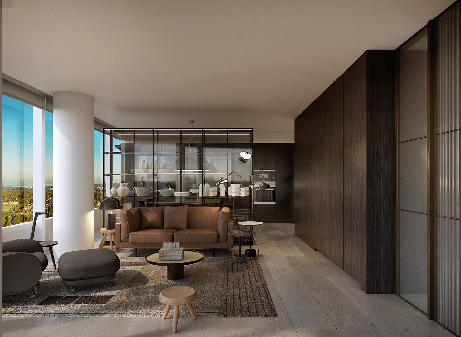 Piero Lissoni x Oakridge in Vancouver — rendering 8