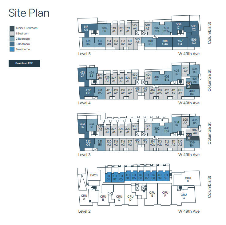 Pure Condos in Vancouver — rendering 12