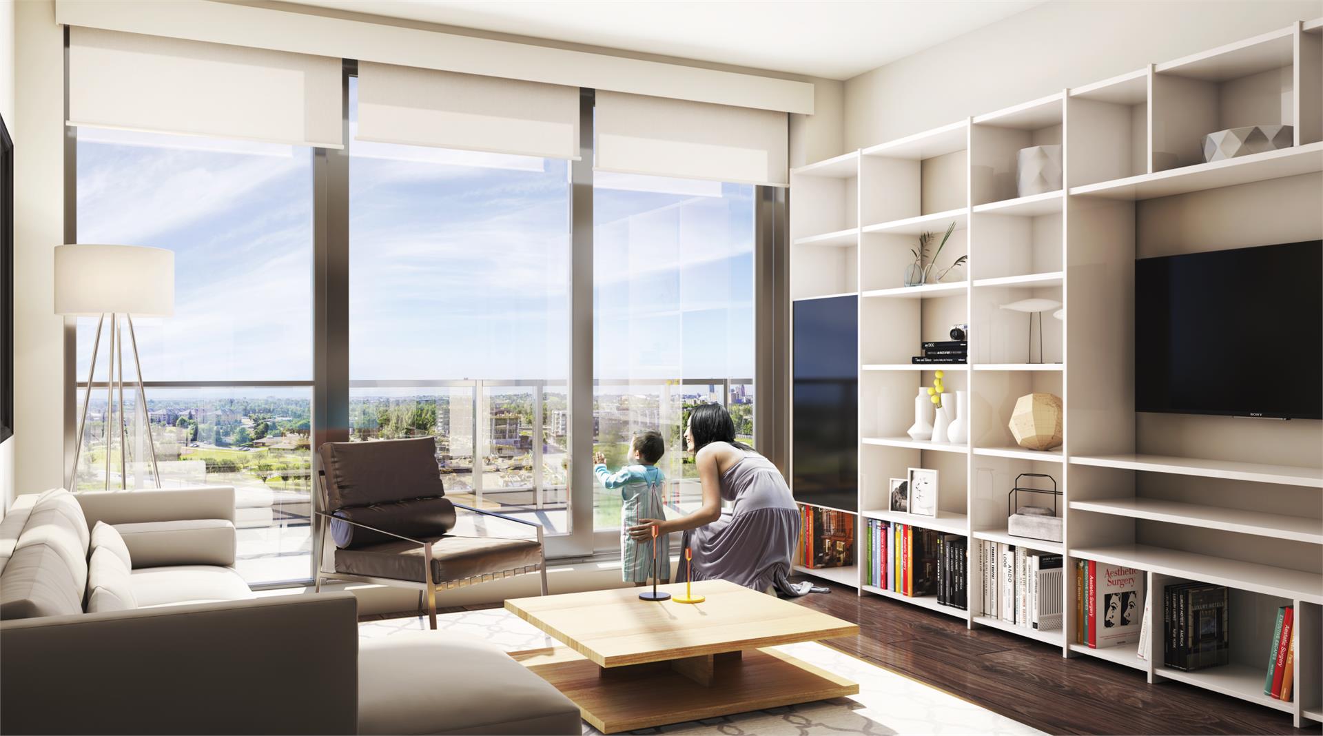 Radius Bridgeland in Calgary — rendering 6