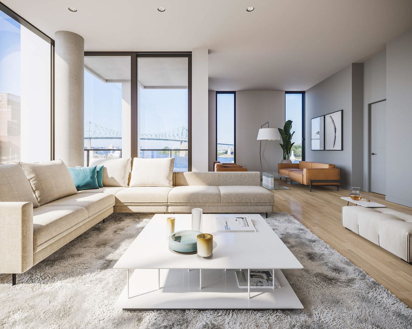 Sax sur le fleuve in Montréal — rendering 7