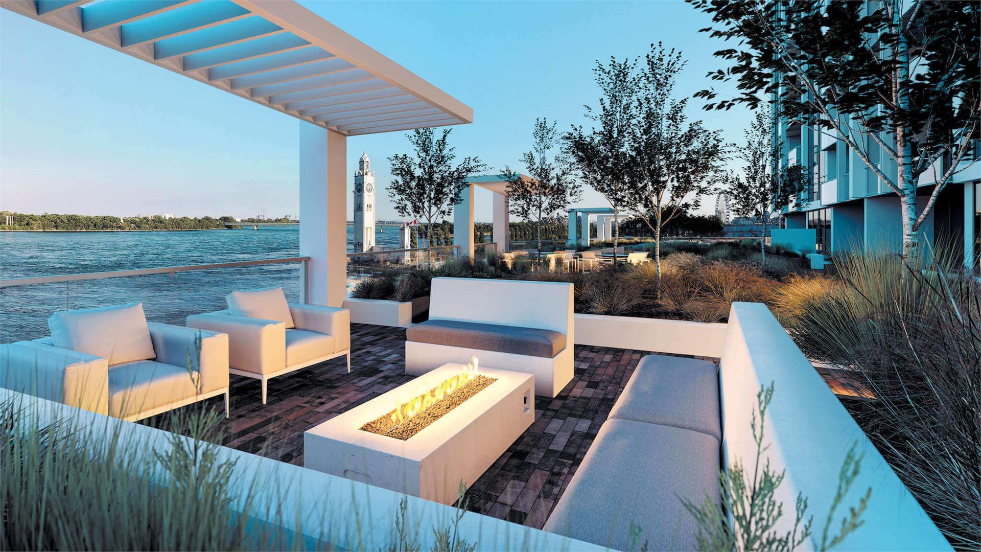 Sax sur le fleuve in Montréal — rendering 12