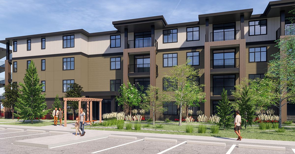 Seton West in Calgary — rendering 3