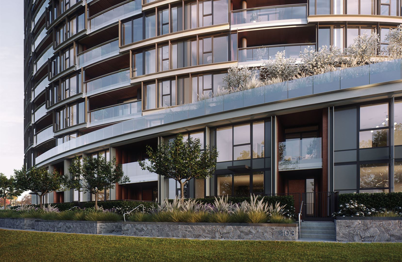 Tesoro Condos in Vancouver — rendering 2
