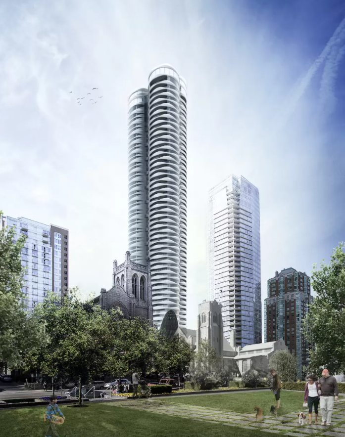 The Butterfly in Vancouver — rendering 3