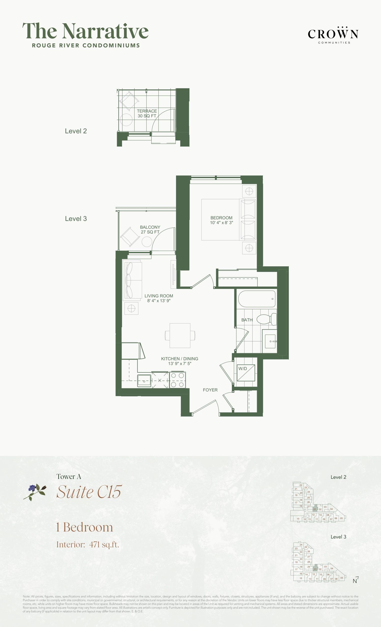 Suite C15 (Tower A) floor plan