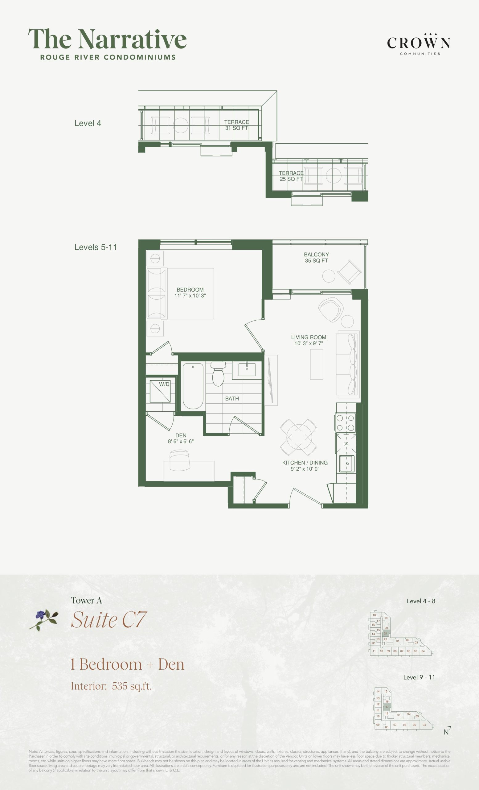 Suite C7 (Tower A) floor plan