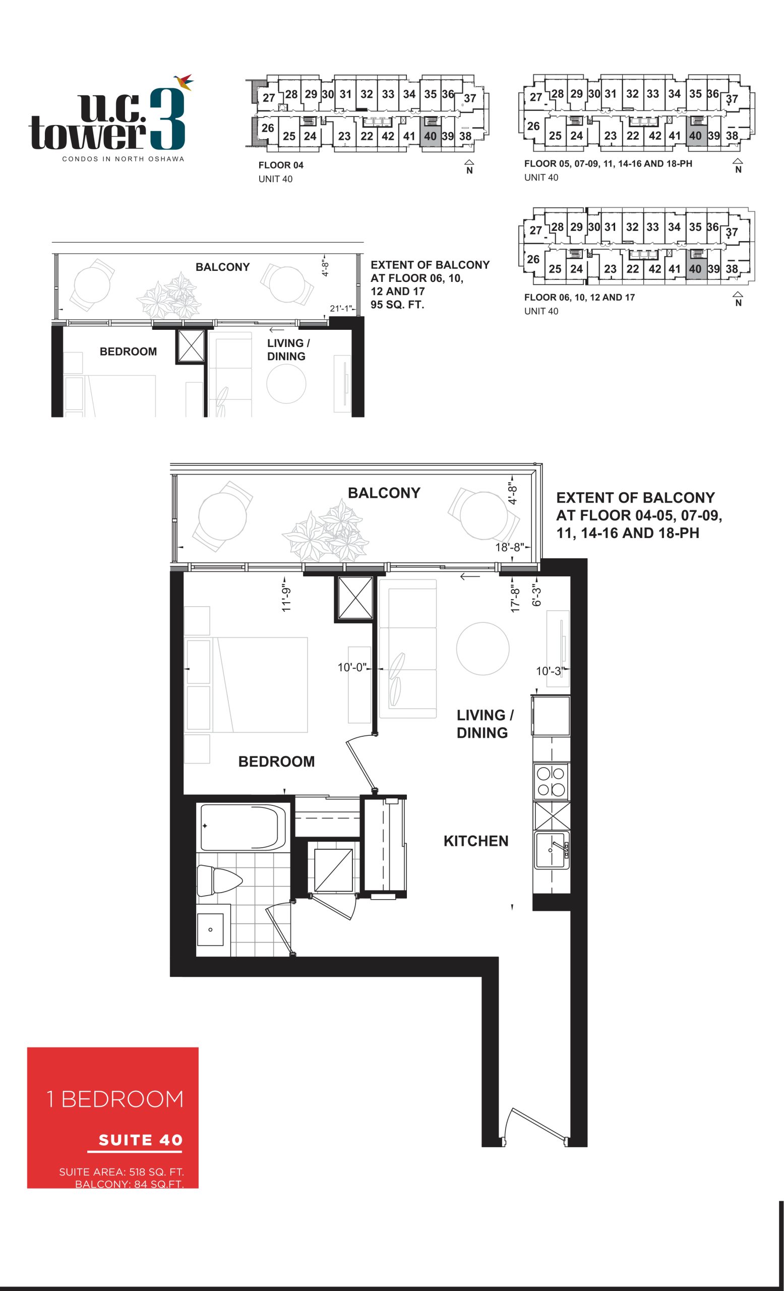 Suite 40 floor plan