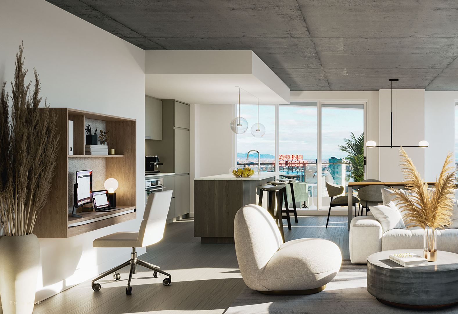 Wellington sur le Bassin in Montréal — rendering 4