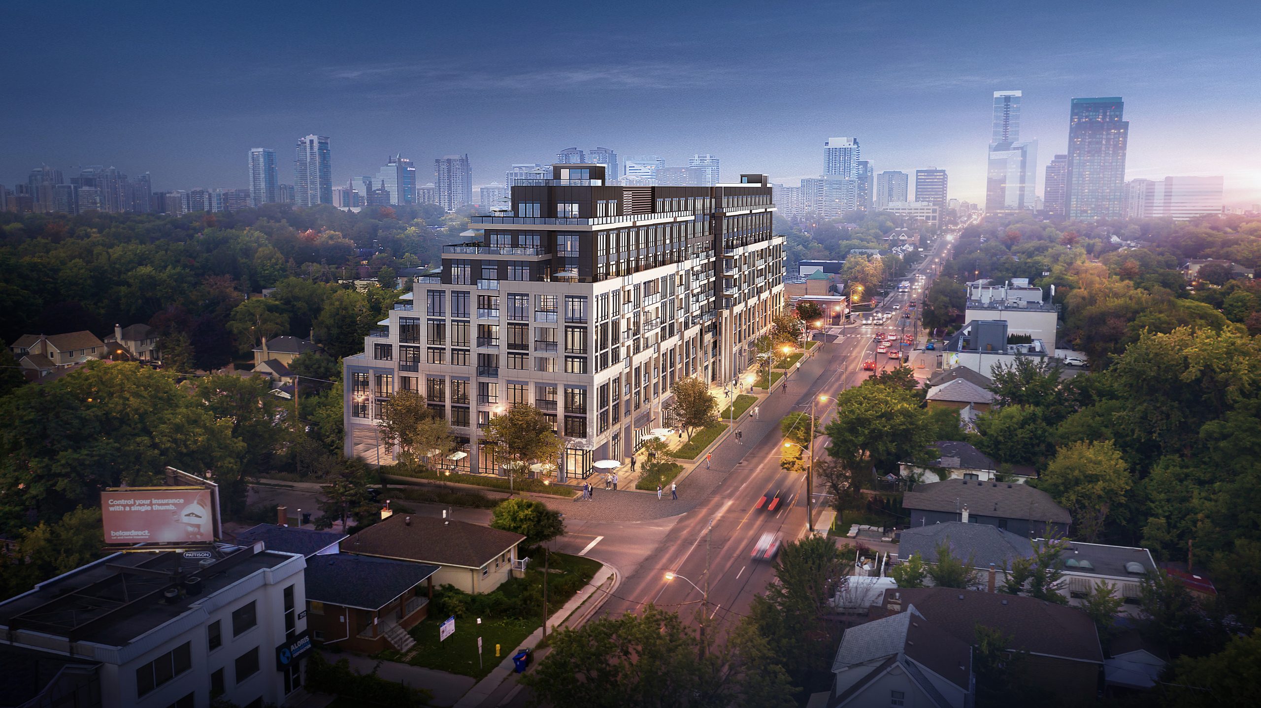 Addington Park in Toronto — rendering 3