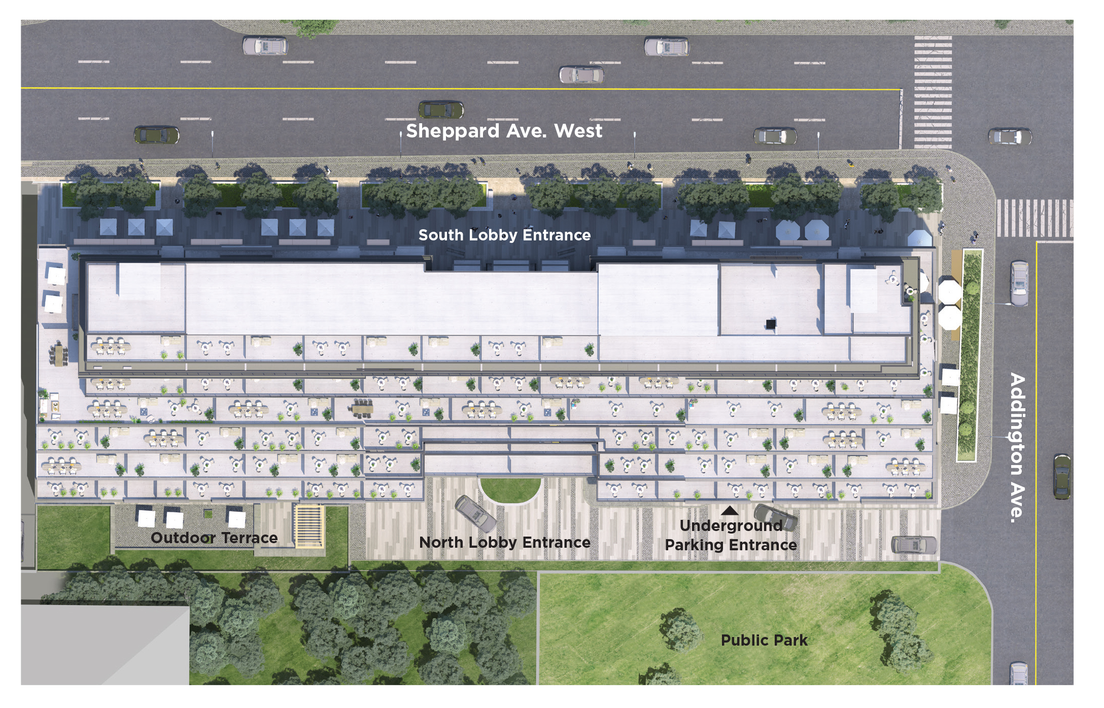 Addington Park in Toronto — rendering 15