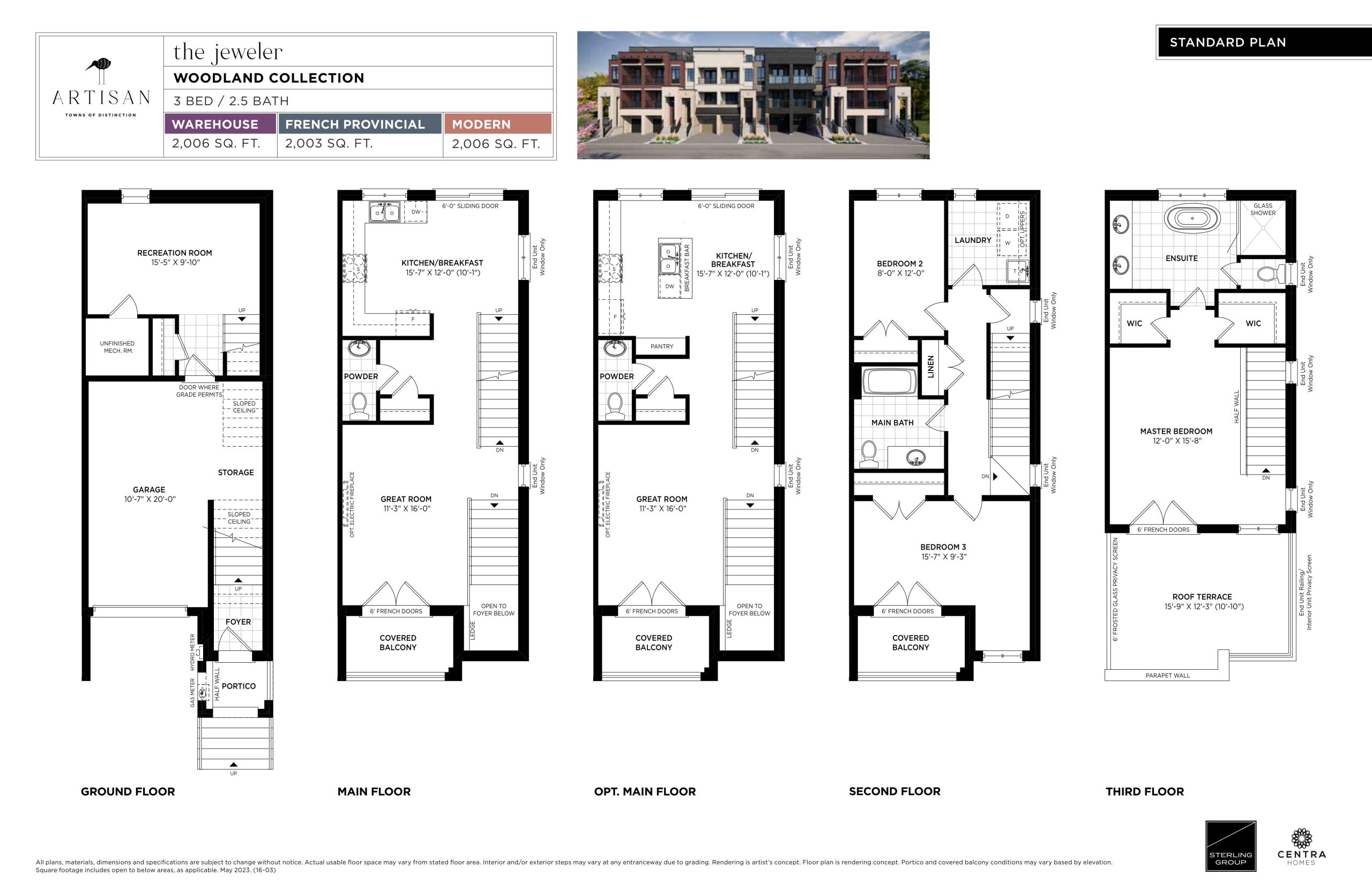 The Jeweler (Standard) floor plan