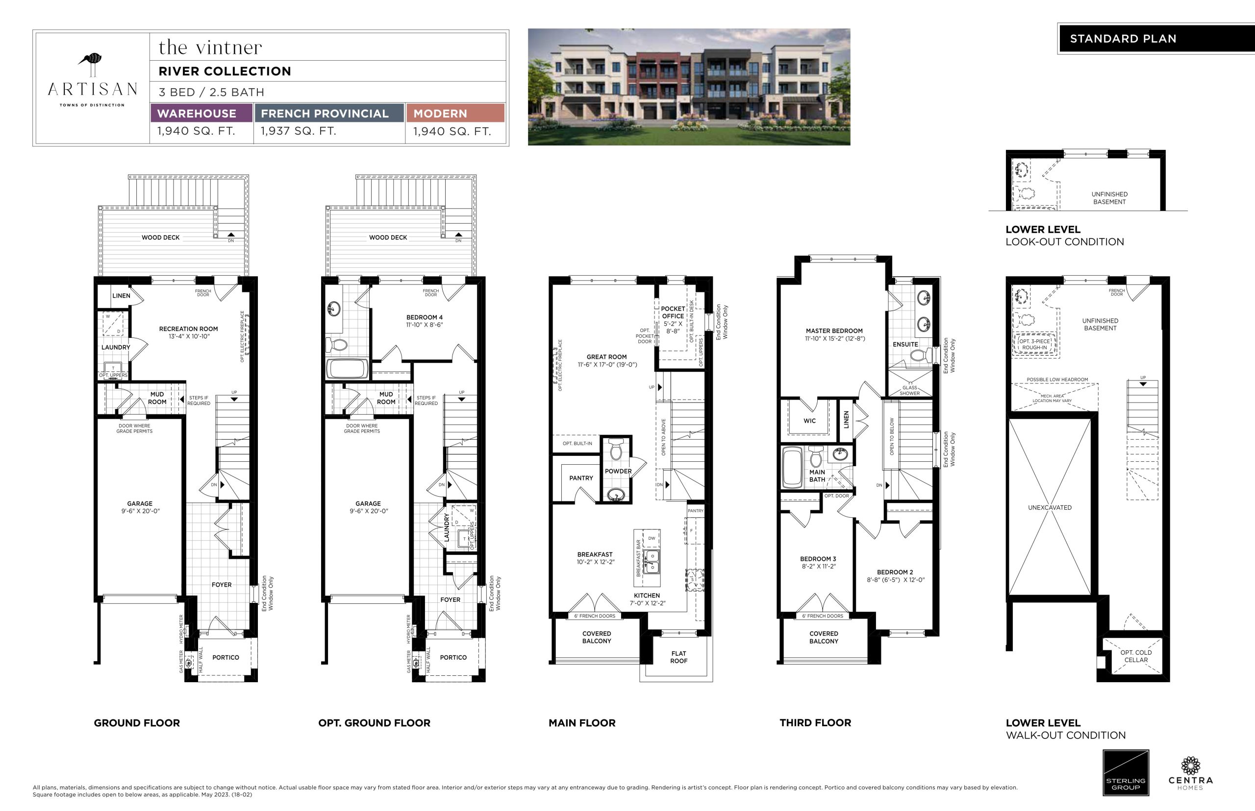 The Vintner floor plan