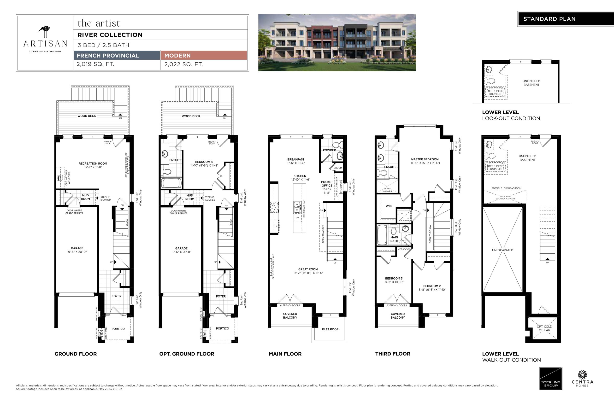 The Artist floor plan