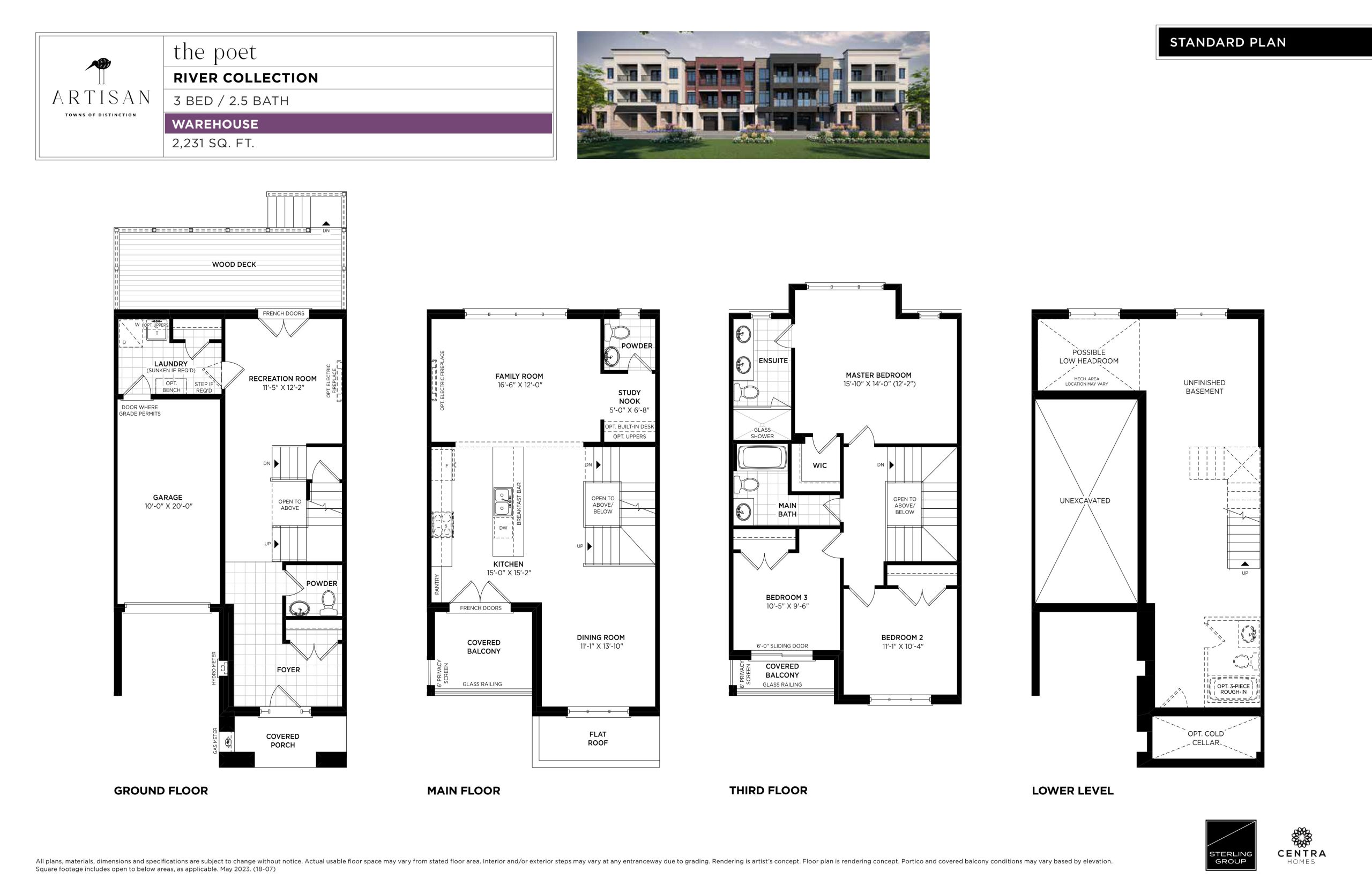 The Poet floor plan