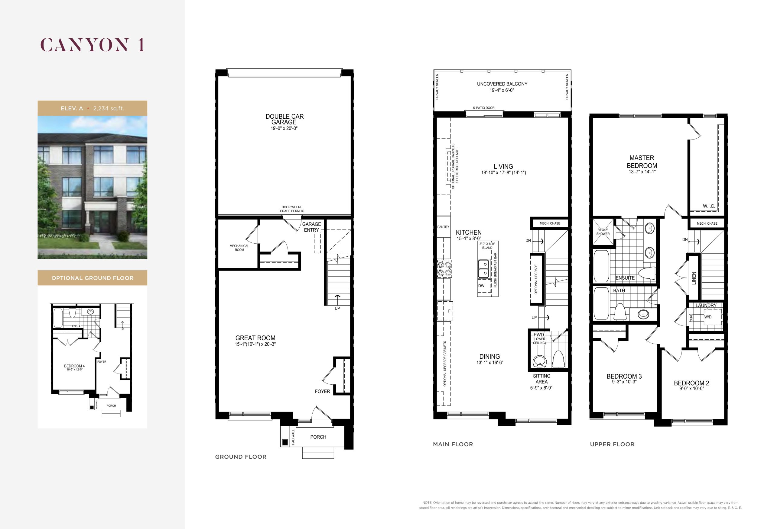 Canyon 1 floor plan