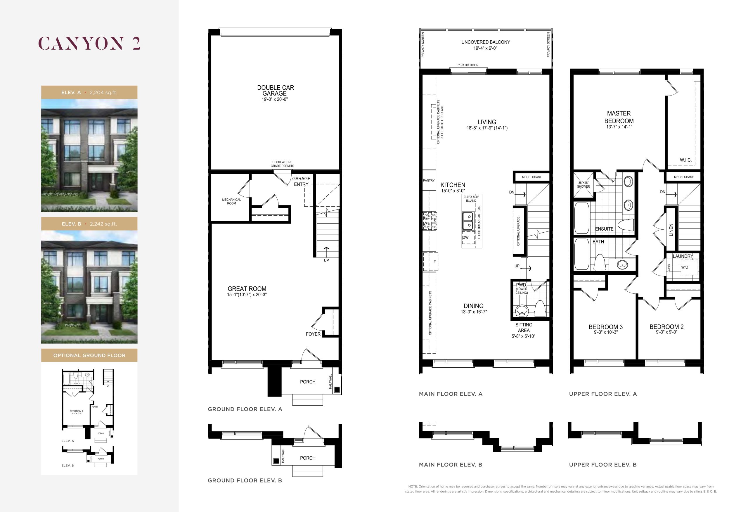 Canyon 2 floor plan