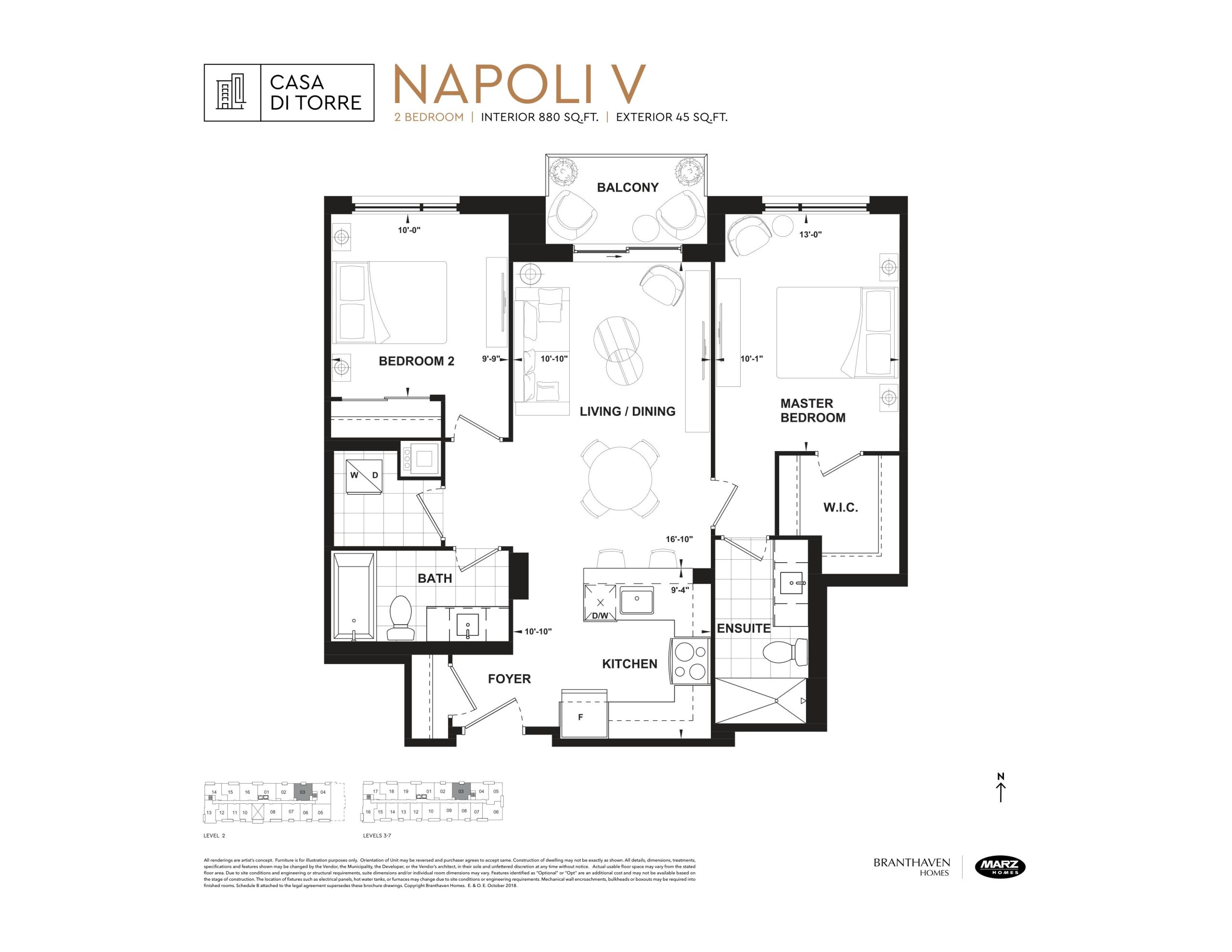 Napoli V floor plan