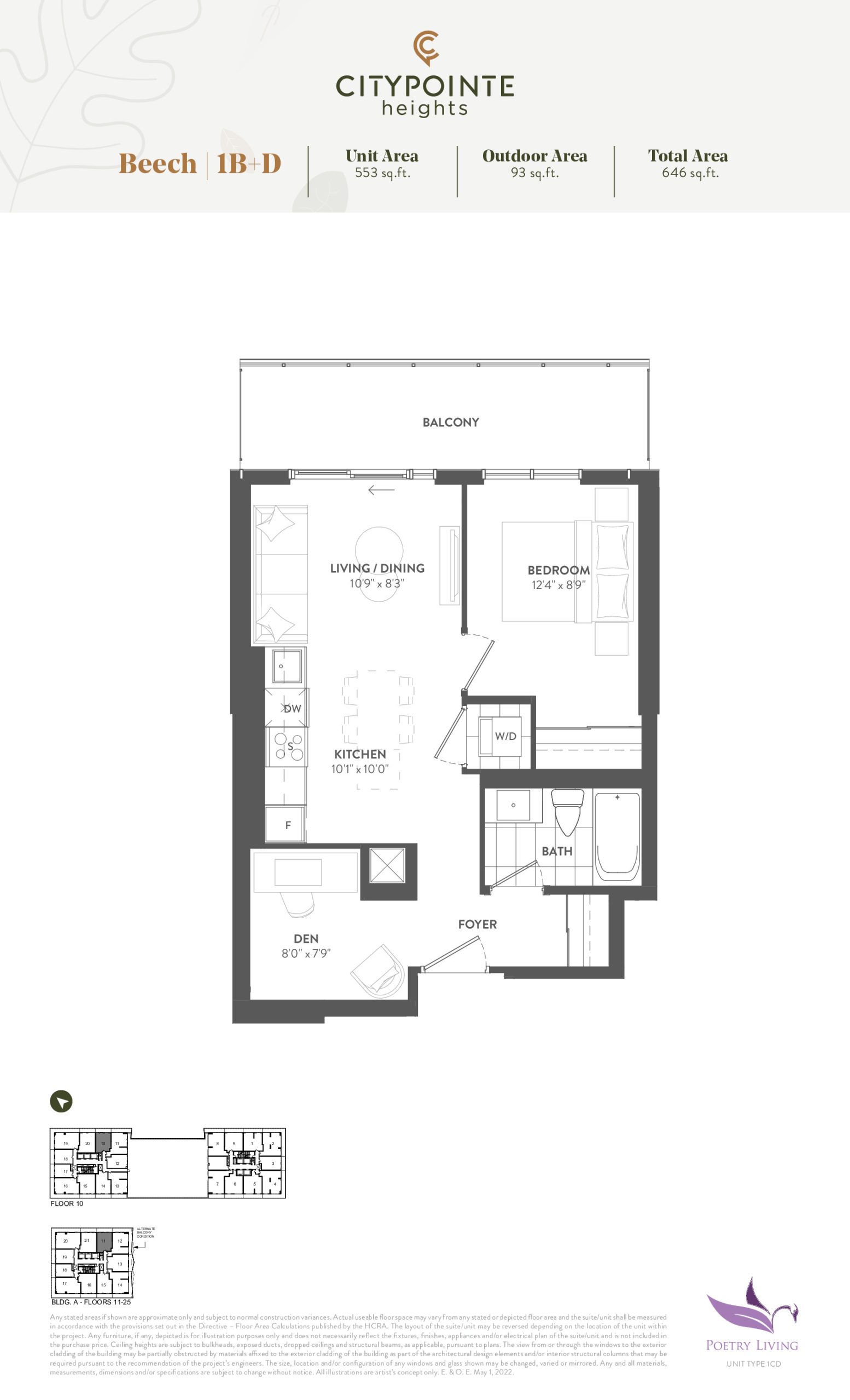 Beech floor plan