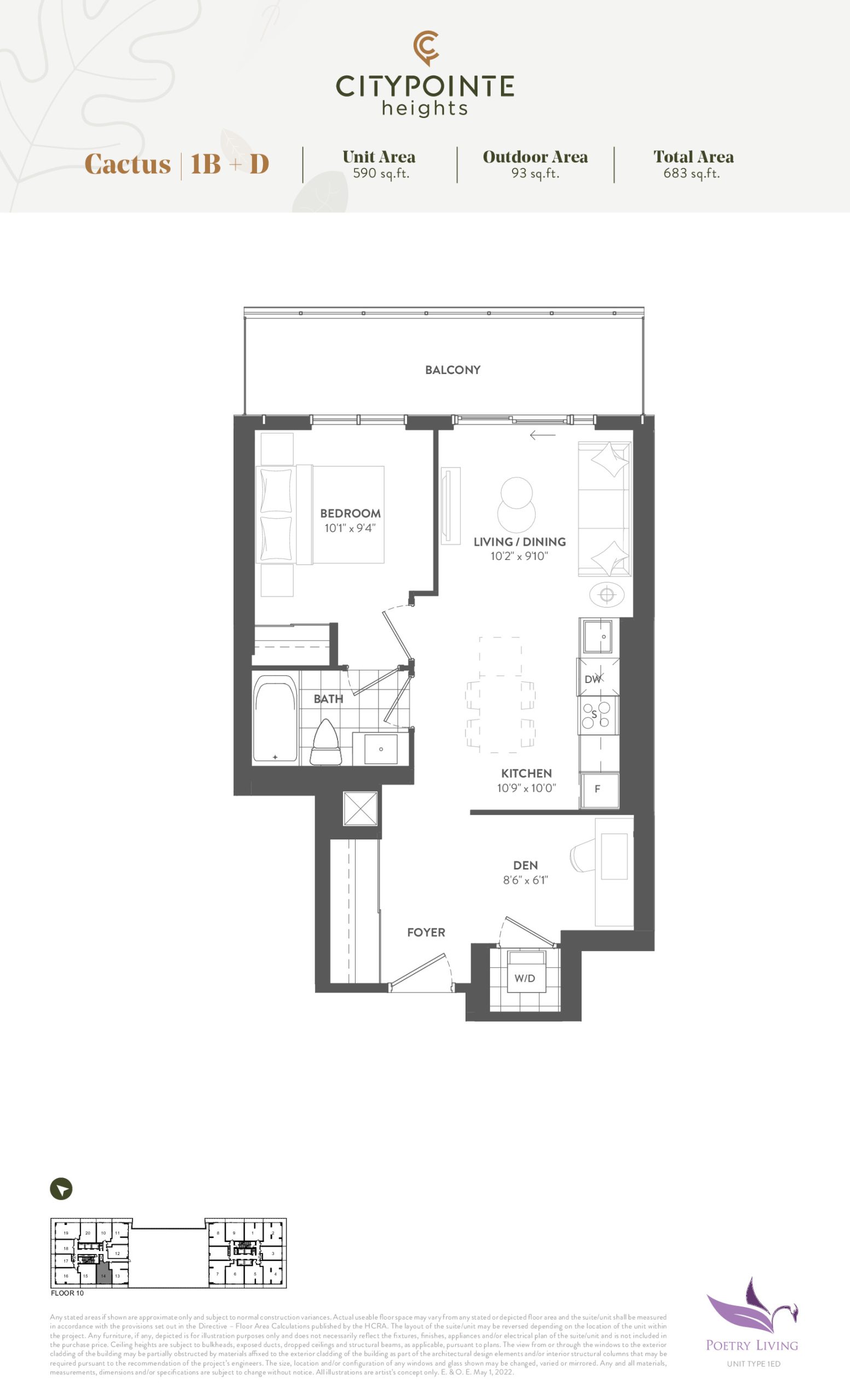 Cactus floor plan