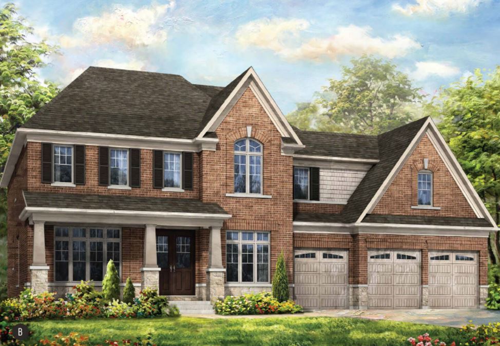 Colgan Crossing in Colgan — rendering 3