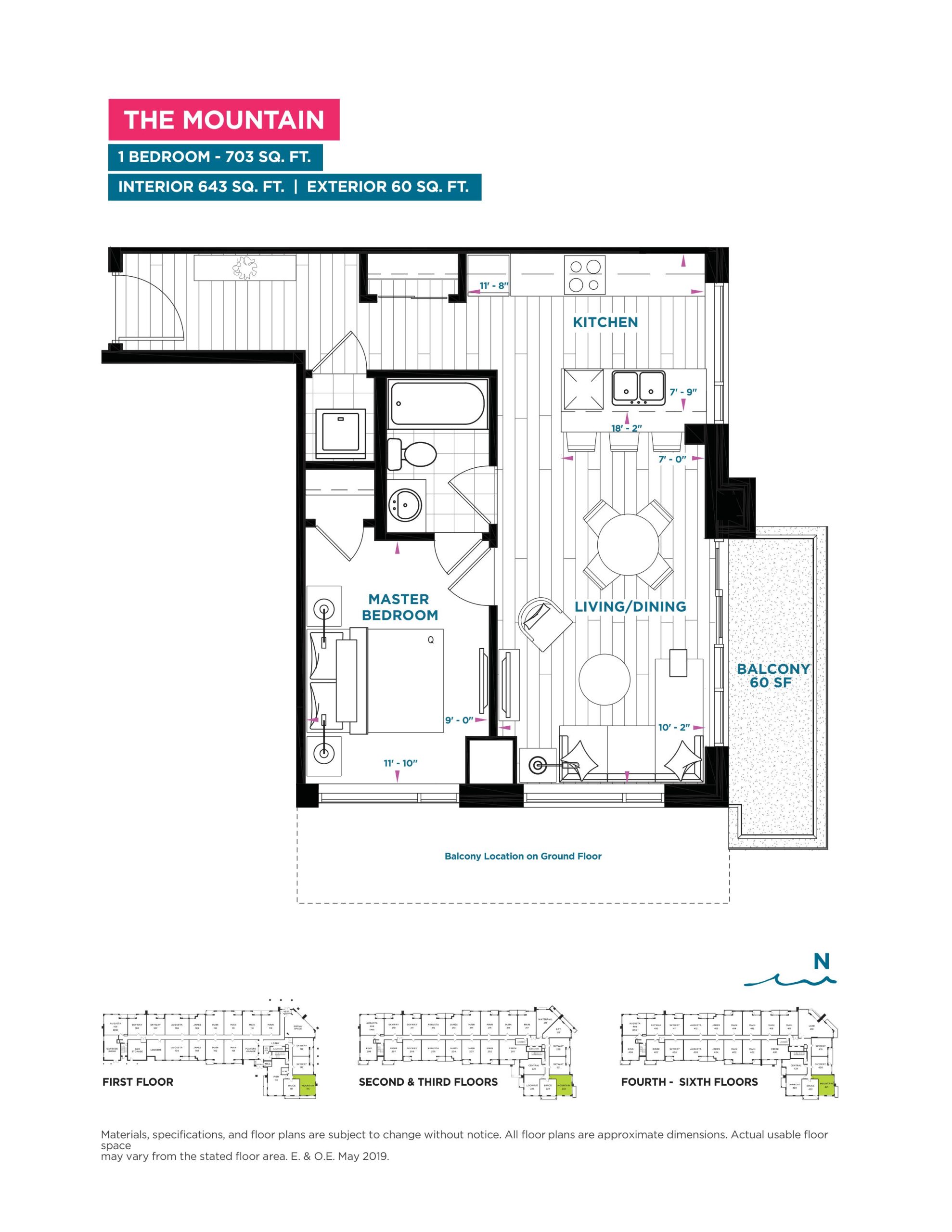The Mountain floor plan