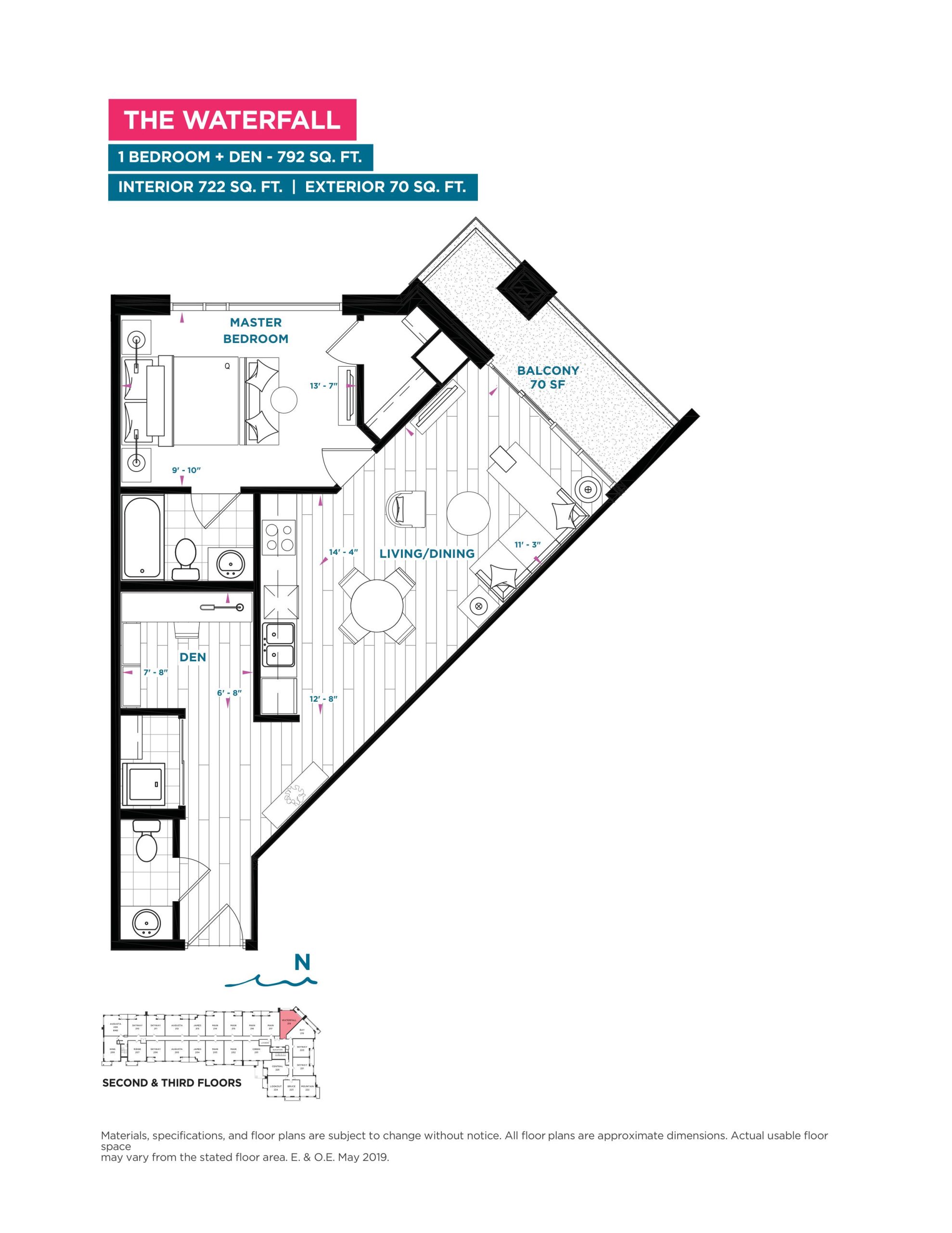 The Waterfall floor plan
