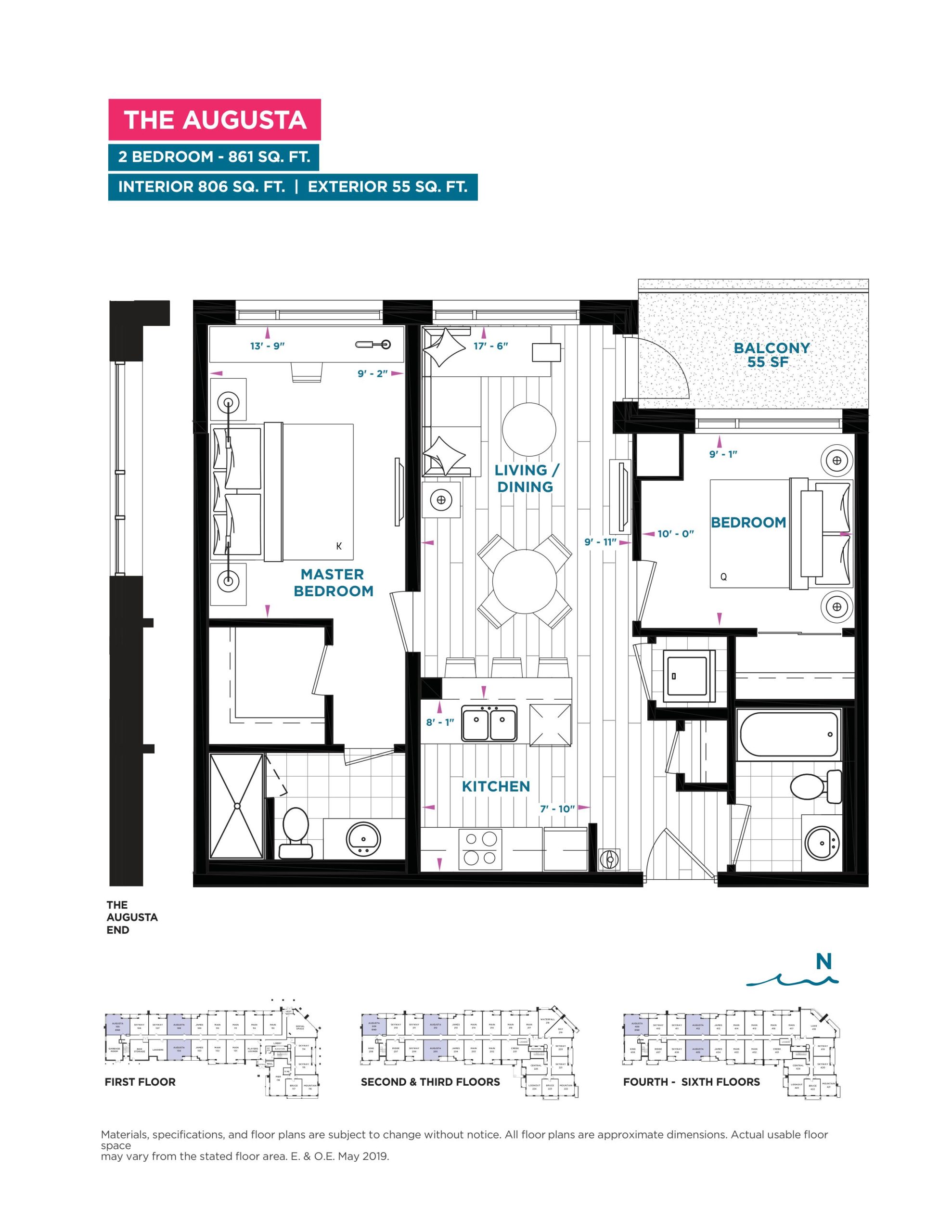 The Augusta floor plan