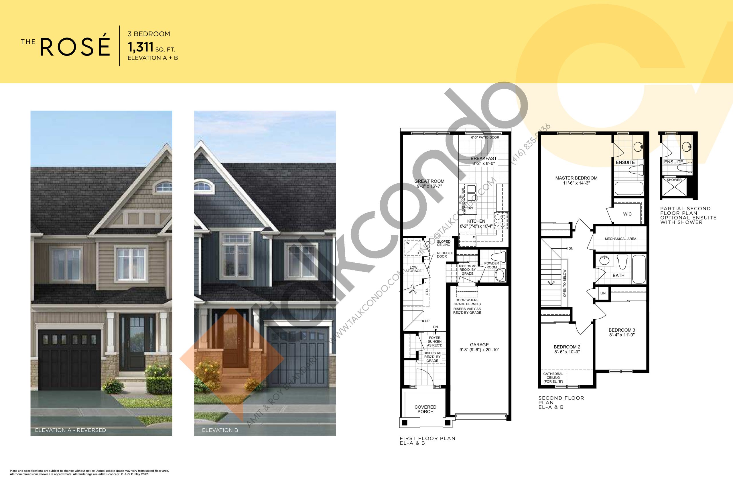 The Rose floor plan