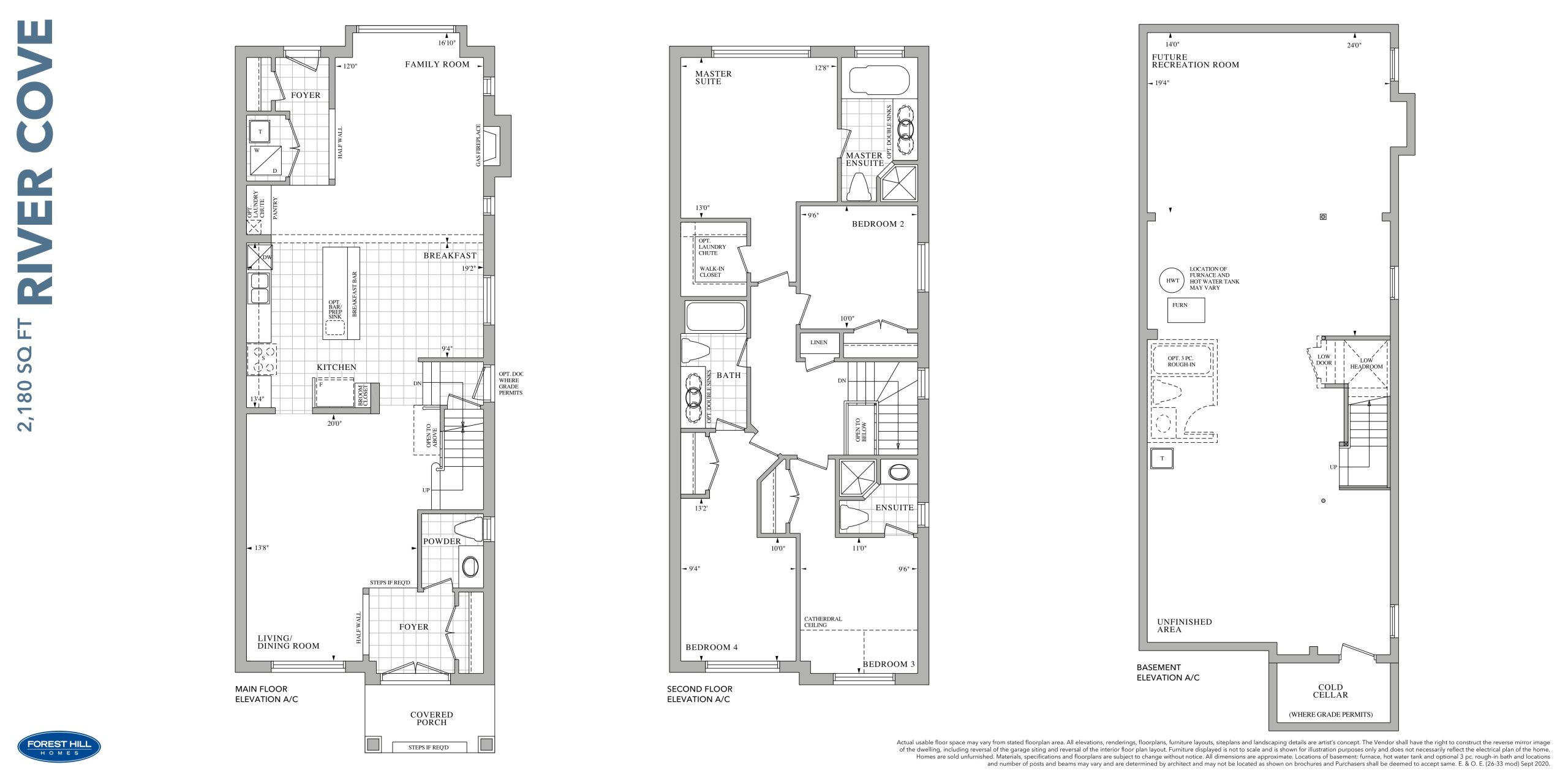 River Cove floor plan