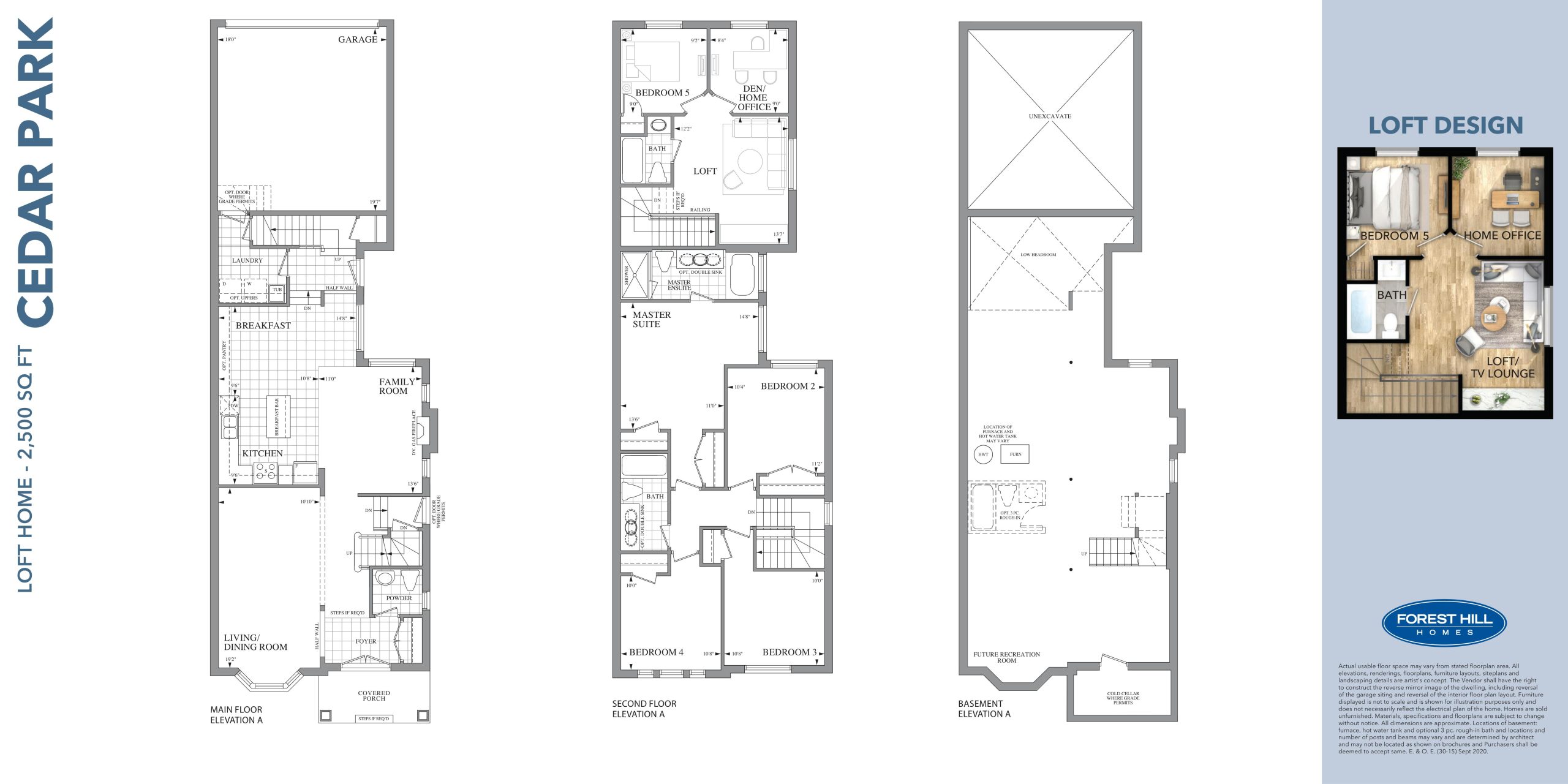 Cedar Park floor plan