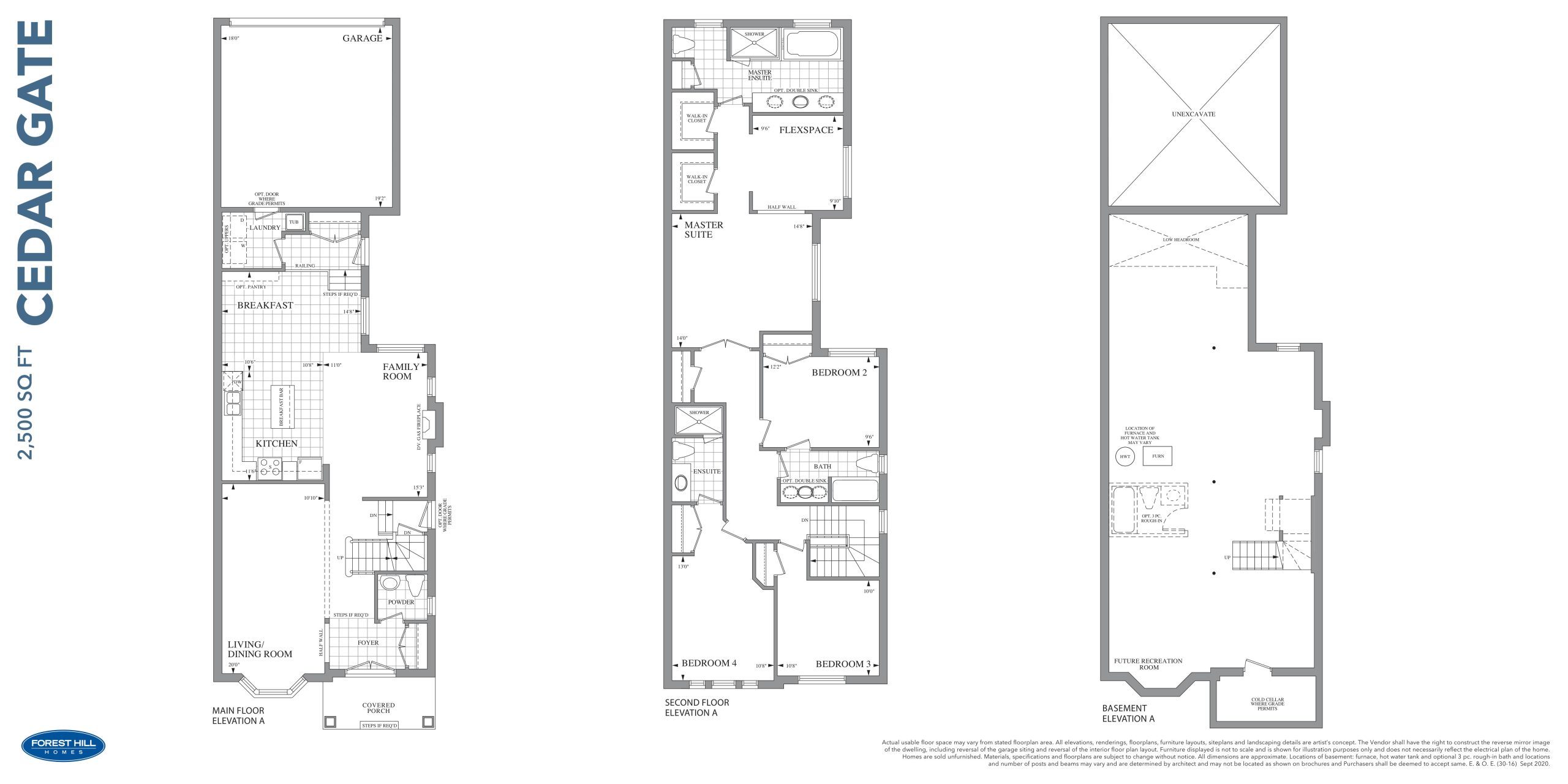Cedar Gate floor plan